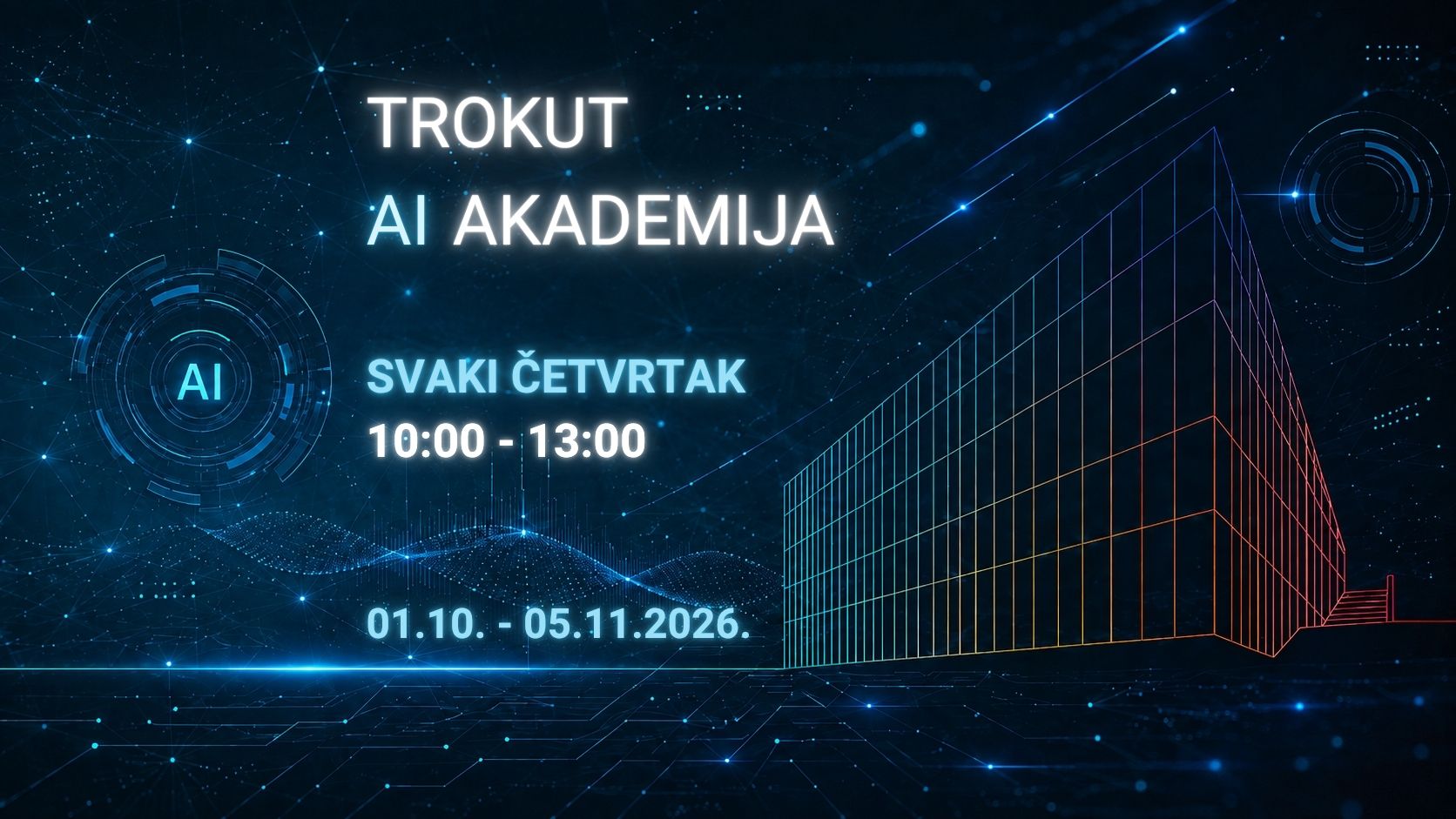 Trokut pokreće AI akademiju: Naučite kako umjetnu inteligenciju pretvoriti u poslovnu prednost